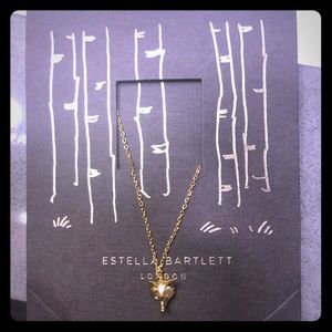 Estella Bartlett Fox Necklace NWT